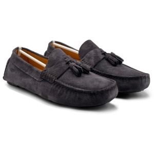 Mocasssin Daim Gris